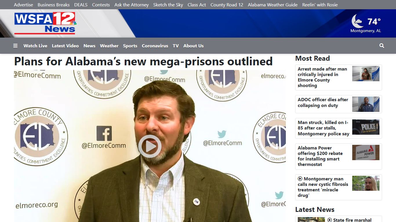 Plans for Alabama’s new mega-prisons outlined - WSFA